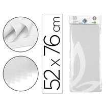 Papel Seda Liderpapel 52X76Cm 18G/M2 Bolsa De 5 Hojas Blanco