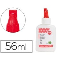 Pegamento Cola Blanca Lavable Liderpapel Bote De 56 Ml