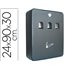 Cenicero Buzon Q-Connect Metalico 240X90X300 Mm