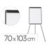 Pizarra Blanca Q-Connect Con Tripode 100X70 Cm Para Convenciones Superficie Laminada Marco Negro