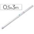 Rollo Plastico Adhesivo Liderpapel 0,50X3 Mt. 8O Micras Forralibros Removible