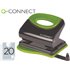 Taladrador Q-Connect Kf00995 Metalico Con Empu�adura De Caucho Capacidad 20 Hojas
