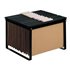 Soporte Para Carpetas Colgante Q-Connect Negro Bastidor De Sobremesa Para Carpetas Tama�o Folio Y Din A4