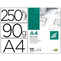 Papel Dibujo Liderpapel 210X297Mm 90G/M2 Vegetal