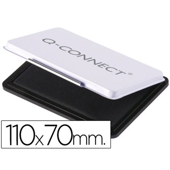 Tampon Q-Connect N�2 110X70 Mm Negro