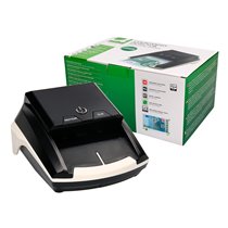 Detector Y Contador Q-Connect De Billetes Falsos Con Cargador Electrico Puerto Usb Actualizacion De Divisas