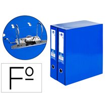 Modulo Liderpapel 2 Archivadores Folio 2 Anillas Mecanismo De Palanca 75Mm Azul