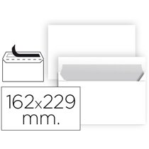 Sobre Liderpapel N 11 Blanco Din C5 162X229 Mm Tira De Silicona Paquete De 25 Unidades