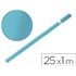 Papel Kraft Liderpapel Azul Turquesa Rollo 25X1 Mt