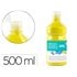 Tempera Liquida Liderpapel Escolar 500 Ml Amarillo Limon