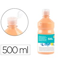 Tempera Liquida Liderpapel Escolar 500 Ml Carne