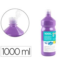Tempera Liquida Liderpapel Escolar 1000 Ml Lila