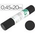 Rollo Adhesivo Liderpapel Unicolor Negro Mate Rollo De 0,45 X 20 Mt