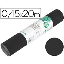 Rollo Adhesivo Liderpapel Unicolor Negro Mate Rollo De 0,45 X 20 Mt