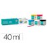 Tempera Liderpapel Escolar 40 Ml Caja 5 Colores Surtidos + Pincel