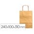 Bolsa Kraft Q-Connect Oro Asa Retorcida 240X100X310 Mm