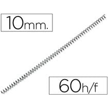 Espiral Metalico Q-Connect 64 5:1 10 Mm 1Mm Caja De 200 Unidades