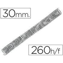 Espiral Metalico Q-Connect 64 5:1 30Mm 1,2Mm Caja De 50 Unidades