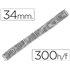Espiral Metalico Q-Connect 64 5:1 34Mm 1,2Mm Caja De 25 Unidades