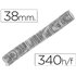 Espiral Metalico Q-Connect 64 5:1 38Mm 1,2Mm Caja De 25 Unidades