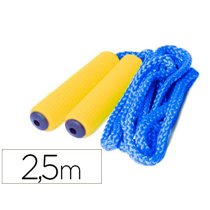 Cuerda Individual Amaya En Polipropileno Trenzado En 16 Usos Con Mango Foam 2.5 M