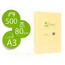 Papel Color Q-Connect Din A3 80Gr Champagne Paquete De 500 Hojas