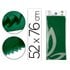 Papel Seda Liderpapel 52X76Cm 18G/M2 Bolsa De 5 Hojas Verde Oscuro