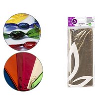 Papel Celofan Liderpapel 50X70 Cm 22G/M2 Bolsa De 5 Hojas Transparente