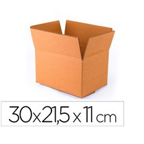 Caja Para Embalar Q-Connect Fondo Automatico Medidas 300X215X110 Mm Espesor Carton 3 Mm