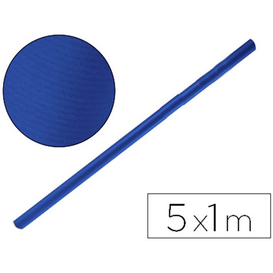 Papel Kraft Liderpapel Azul Azurita Rollo 5X1 Mt