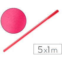 Papel Kraft Liderpapel Fucsia Rollo 5X1 Mt