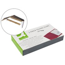Encuadernador Fastener Q-Connect Dorado Caja De 100 Unidades