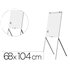 Pizarra Blanca Rocada Para Conferencias Lacada Magnetica Metalica Con Brazo Extensible Lateral Para 2 Hojas 68X104 Cm