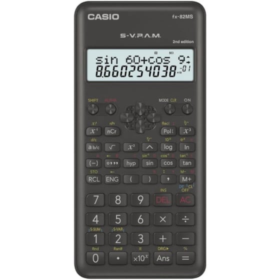 Calculadora Científica CASIO FX-82MS 2-S-ET-B
