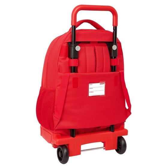 Mochila Con Ruedas Compact Extraible Atco. De Madrid 33 x 45 x 22 cm.