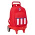 Mochila Con Ruedas Compact Evolution Extraible Atco. De Madrid 33 x 45 x 22 cm.