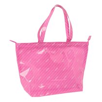 Bolso Shopping Barbie "Logomania Rosa" 54 x 35 x 17 cm.