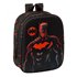 Mochila Guarderia 3D Bolsillo Red Batman 22 x 27 x 10 cm.