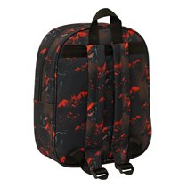 Mochila Guarderia 3D Bolsillo Red Batman 22 x 27 x 10 cm.