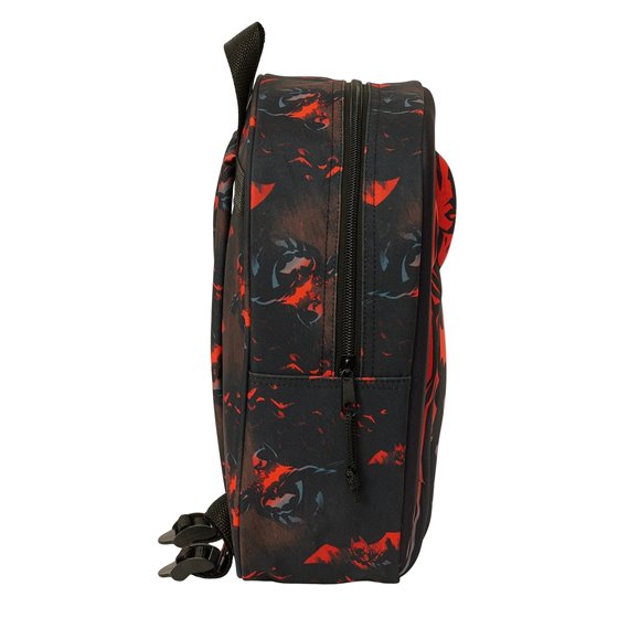 Mochila Guarderia 3D Bolsillo Red Batman 22 x 27 x 10 cm.