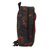 Mochila Guarderia 3D Bolsillo Red Batman 22 x 27 x 10 cm.