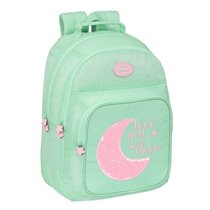 Mochila Doble Adaptable A Carro Reciclado Blackfit8 "Moon" 32 x 42 x 15 cm.