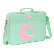 Cartera Extraescolares Reciclado Blackfit8 "Moon" 38 x 28 x 6 cm.
