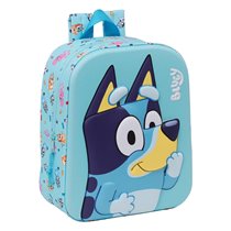 Mochila Guarderia 3D Bluey 22 x 27 x 10 cm.