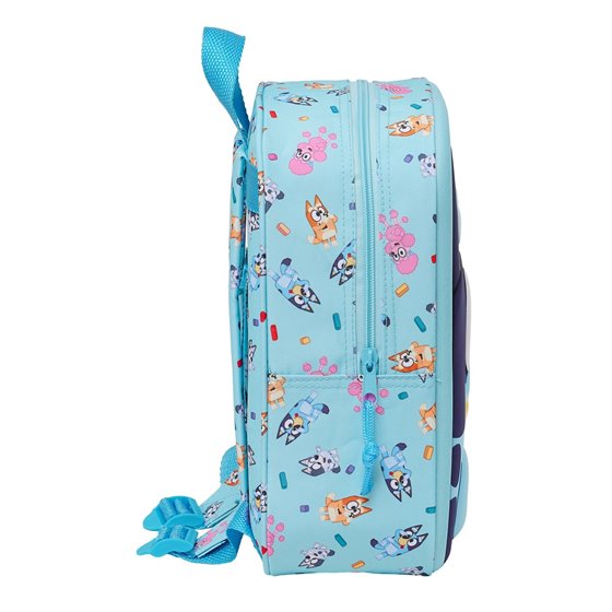 Mochila Guarderia 3D Bluey 22 x 27 x 10 cm.