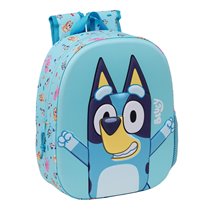 Mochila 3D Bluey 27 x 33 x 10 cm.
