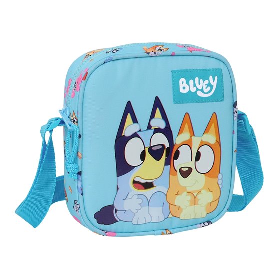 Bolsito Bandolera Bluey 16 x 18 x 4 cm.