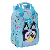 Mochila Infantil Con Asas Adaptable A Carro Bluey 20 x 28 x 8 cm.