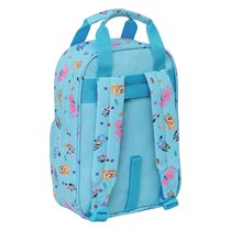 Mochila Infantil Con Asas Adaptable A Carro Bluey 20 x 28 x 8 cm.