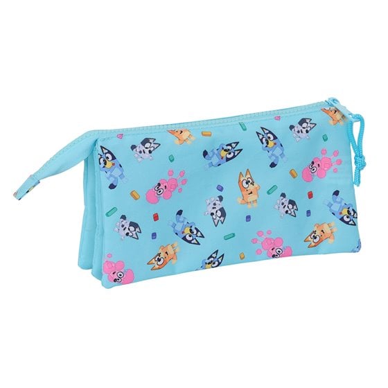 Portatodo Triple Bluey 22 x 12 x 3 cm.